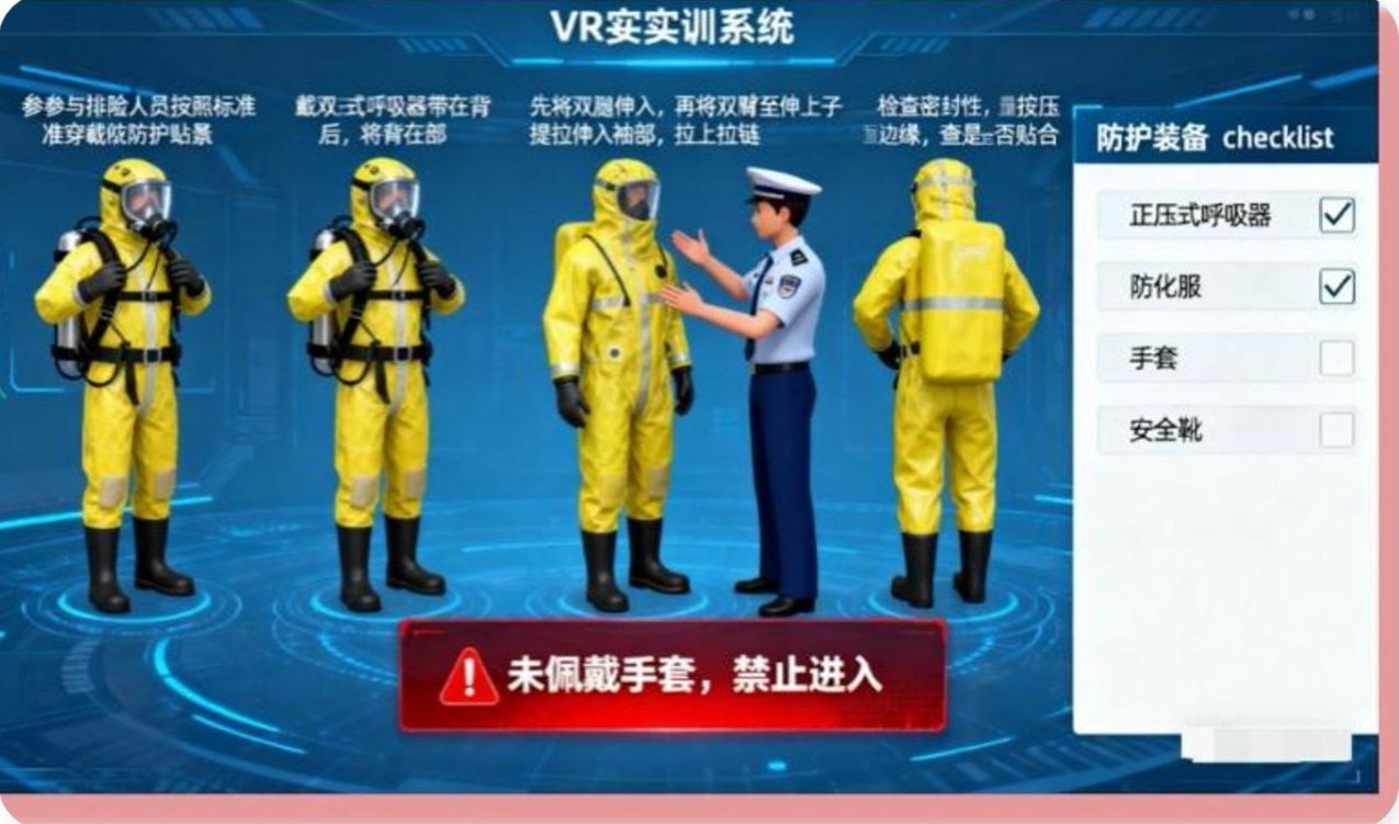 模拟排险实训